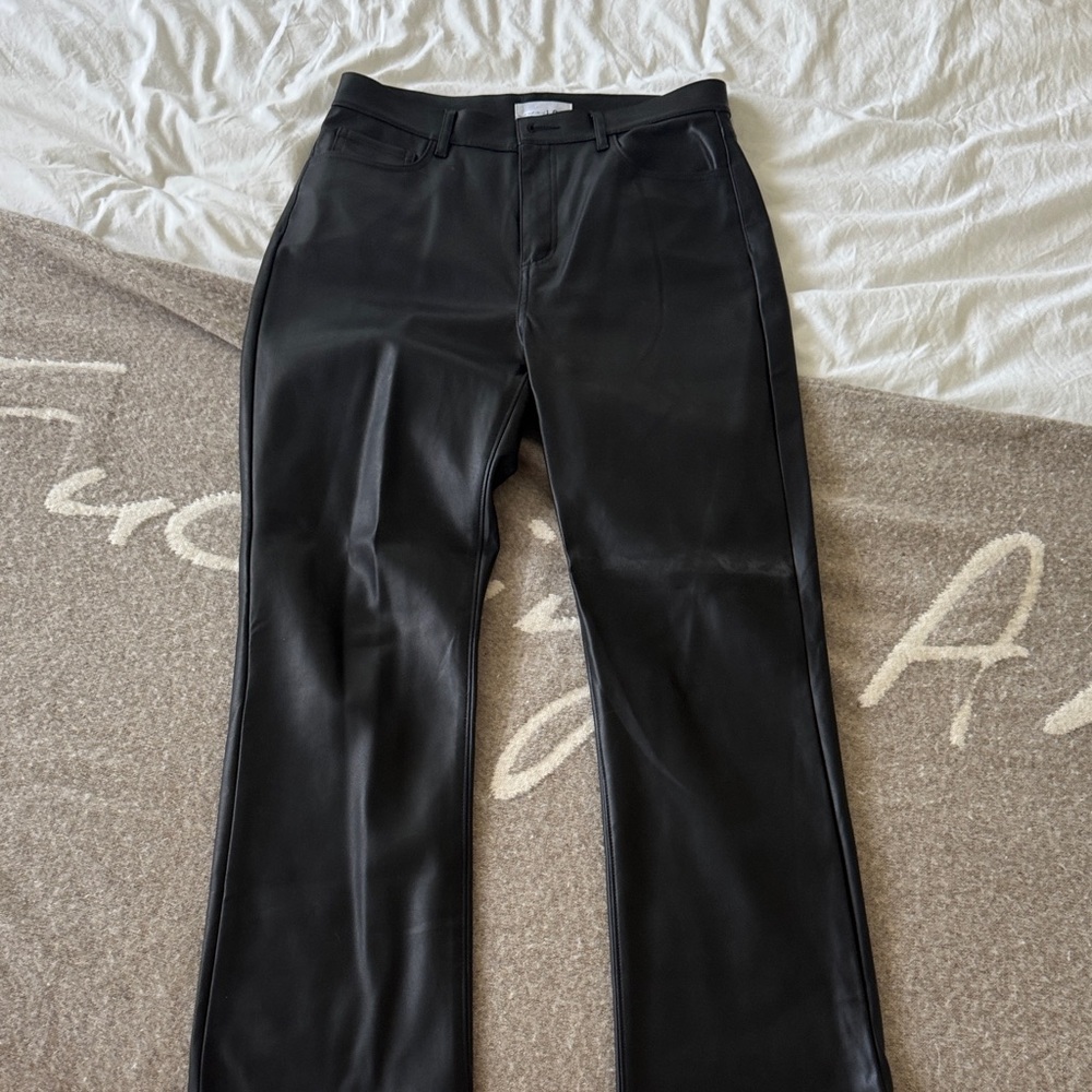 Leather Black Pants